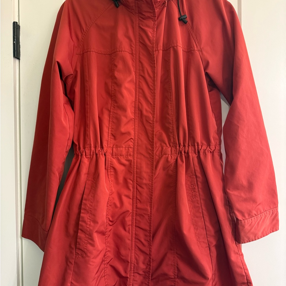 Orvis Women's Red Trench Coat